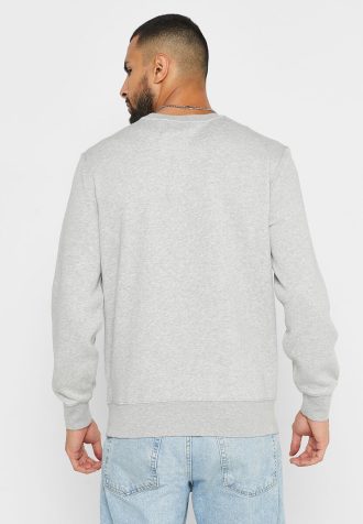 Sudadera con estampado de oso de polo Ralph Lauren para hombre en gris