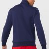 Sudadera con media cremallera y logotipo de Ralph Lauren para hombre en azul marino Sudadera con media cremallera y logotipo de Ralph Lauren para hombre en azul marino