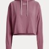 Sudadera corta de algodón Ralph Lauren para mujer de Rose Sudadera corta de algodón Ralph Lauren para mujer de Rose