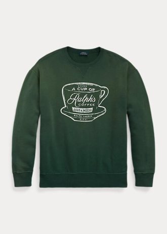 Sudadera de cuello redondo Ralph Lauren Ralph’s Coffee para mujer en color verde Sudadera de cuello redondo Ralph Lauren Ralph’s Coffee para mujer en color verde