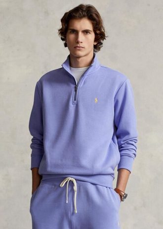Sudadera de polar Ralph Lauren The RL para hombre, color morado