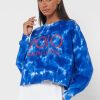 Sudadera de punto con cuello redondo de Ralph Lauren para mujer en azul Sudadera de punto con cuello redondo de Ralph Lauren para mujer en azul