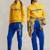 Sudadera deportiva de polar Ralph Lauren Polo amarilla para mujer Sudadera deportiva de polar Ralph Lauren Polo amarilla para mujer
