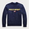 Sudadera deportiva de polar Ralph Lauren Polo para hombre en color azul marino Sudadera deportiva de polar Ralph Lauren Polo para hombre en color azul marino