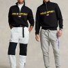 Sudadera deportiva de polar Ralph Lauren Polo para mujer, color negro Sudadera deportiva de polar Ralph Lauren Polo para mujer, color negro