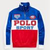 Sudadera deportiva Ralph Lauren Polo polar multicolor para hombre Sudadera deportiva Ralph Lauren Polo polar multicolor para hombre