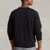 Sudadera negra de punto doble Ralph Lauren para hombre Sudadera negra de punto doble Ralph Lauren para hombre