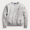 Sudadera polar Ralph Lauren gris para mujer Sudadera polar Ralph Lauren gris para mujer