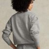 Sudadera polar Ralph Lauren gris para mujer Sudadera polar Ralph Lauren gris para mujer