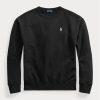 Sudadera polar Ralph Lauren negra para mujer Sudadera polar Ralph Lauren negra para mujer