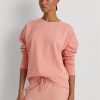 Sudadera polar Ralph Lauren rosa para mujer Sudadera polar Ralph Lauren rosa para mujer