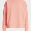Sudadera polar Ralph Lauren rosa para mujer Sudadera polar Ralph Lauren rosa para mujer