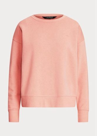 Sudadera polar Ralph Lauren rosa para mujer