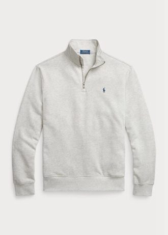 Sudadera polar Ralph Lauren The RL para hombre, color gris