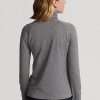 Sudadera Ralph Lauren de cuello alto en gris oscuro para mujer Sudadera Ralph Lauren de cuello alto en gris oscuro para mujer