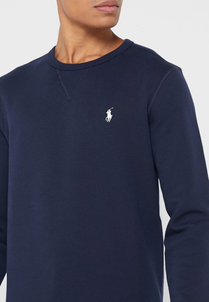 Sudadera Ralph Lauren Essential para hombre en azul marino Sudadera Ralph Lauren Essential para hombre en azul marino