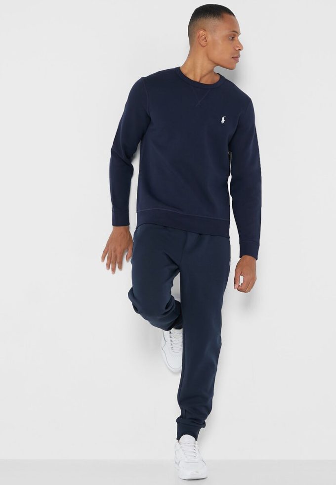 Sudadera Ralph Lauren Essential para hombre en azul marino Sudadera Ralph Lauren Essential para hombre en azul marino