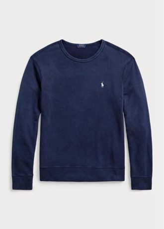 Sudadera Ralph Lauren Spa Terry para hombre en azul marino