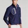 Sudadera tipo jersey de jacquard con estampado de camuflaje de corte clásico de Ralph Lauren Golf en azul marino para hombre Sudadera tipo jersey de jacquard con estampado de camuflaje de corte clásico de Ralph Lauren Golf en azul marino para hombre