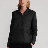 Sudaderas negras con cremallera híbrida de un cuarto de Ralph Lauren para mujer Sudaderas negras con cremallera híbrida de un cuarto de Ralph Lauren para mujer