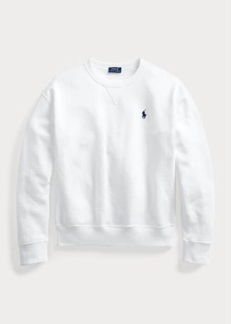 Sudaderas polares Ralph Lauren blancas para mujer