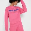 Sudaderas Ralph Lauren Polo rosas para mujer Sudaderas Ralph Lauren Polo rosas para mujer