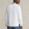 Suéteres blancos de mezcla de algodón Ralph Lauren Polo Bear para mujer Suéteres blancos de mezcla de algodón Ralph Lauren Polo Bear para mujer