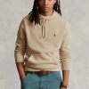 Suéteres con capucha de algodón texturizado Ralph Lauren para hombre en beige