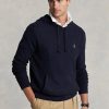 Suéteres con capucha de algodón texturizado Ralph Lauren para hombre en color azul marino Suéteres con capucha de algodón texturizado Ralph Lauren para hombre en color azul marino
