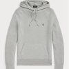 Suéteres con capucha de algodón texturizado Ralph Lauren para hombre en gris