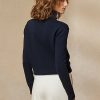 Suéteres de algodón con diseño de oso de smoking de Ralph Lauren para mujer en color azul marino Suéteres de algodón con diseño de oso de smoking de Ralph Lauren para mujer en color azul marino
