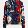 Suéteres de cuello redondo de algodón con estampado multicolor de Ralph Lauren para mujer Suéteres de cuello redondo de algodón con estampado multicolor de Ralph Lauren para mujer