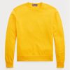 Suéteres de cuello redondo de algodón Ralph Lauren amarillos para hombre Suéteres de cuello redondo de algodón Ralph Lauren amarillos para hombre