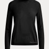 Suéteres de cuello redondo de lana merino Ralph Lauren negros para mujer Suéteres de cuello redondo de lana merino Ralph Lauren negros para mujer
