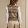 Suéteres Fair Isle con adornos multicolores de Ralph Lauren para mujer Suéteres Fair Isle con adornos multicolores de Ralph Lauren para mujer