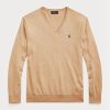 Suéteres Ralph Lauren de algodón texturizado de corte entallado para hombre, color marrón Suéteres Ralph Lauren de algodón texturizado de corte entallado para hombre, color marrón