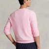 Suéteres Ralph Lauren de algodón texturizado de corte entallado para hombre en color rosa Suéteres Ralph Lauren de algodón texturizado de corte entallado para hombre en color rosa