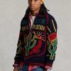 Suéteres Ralph Lauren de lana con cremallera completa y gráficos multicolores para hombre Suéteres Ralph Lauren de lana con cremallera completa y gráficos multicolores para hombre