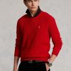 Suéteres Ralph Lauren de lana y cachemir para hombre, color rojo, para el Año Nuevo Lunar Suéteres Ralph Lauren de lana y cachemir para hombre, color rojo, para el Año Nuevo Lunar