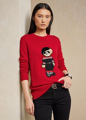 Suéteres rojos Ralph Lauren Unar de Año Nuevo para mujer Suéteres rojos Ralph Lauren Unar de Año Nuevo para mujer