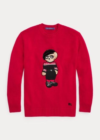Suéteres rojos Ralph Lauren Unar de Año Nuevo para mujer Suéteres rojos Ralph Lauren Unar de Año Nuevo para mujer