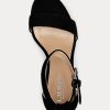 Tacones de terciopelo negros Ralph Lauren Sylvia para mujer Tacones de terciopelo negros Ralph Lauren Sylvia para mujer