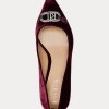 Tacones de terciopelo Ralph Lauren Amory para mujer en color fucsia Tacones de terciopelo Ralph Lauren Amory para mujer en color fucsia