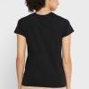 Tops gráficos de cuello redondo Ralph Lauren negros para mujer Tops gráficos de cuello redondo Ralph Lauren negros para mujer