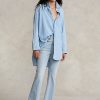 Vaqueros acampanados cortos Sharona de Ralph Lauren para mujer de AZURE Vaqueros acampanados cortos Sharona de Ralph Lauren para mujer de AZURE