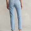 Vaqueros ajustados de tiro alto Ralph Lauren Callen para mujer de AZURE Vaqueros ajustados de tiro alto Ralph Lauren Callen para mujer de AZURE