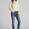 Vaqueros ajustados elásticos azules Ralph Lauren para mujer Vaqueros ajustados elásticos azules Ralph Lauren para mujer