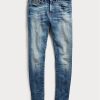 Vaqueros ajustados elásticos azules Ralph Lauren para mujer Vaqueros ajustados elásticos azules Ralph Lauren para mujer