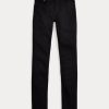 Vaqueros ajustados Ralph Lauren Tompkins negros para mujer Vaqueros ajustados Ralph Lauren Tompkins negros para mujer