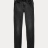 Vaqueros ajustados Ralph Lauren Tompkins negros para mujer Vaqueros ajustados Ralph Lauren Tompkins negros para mujer